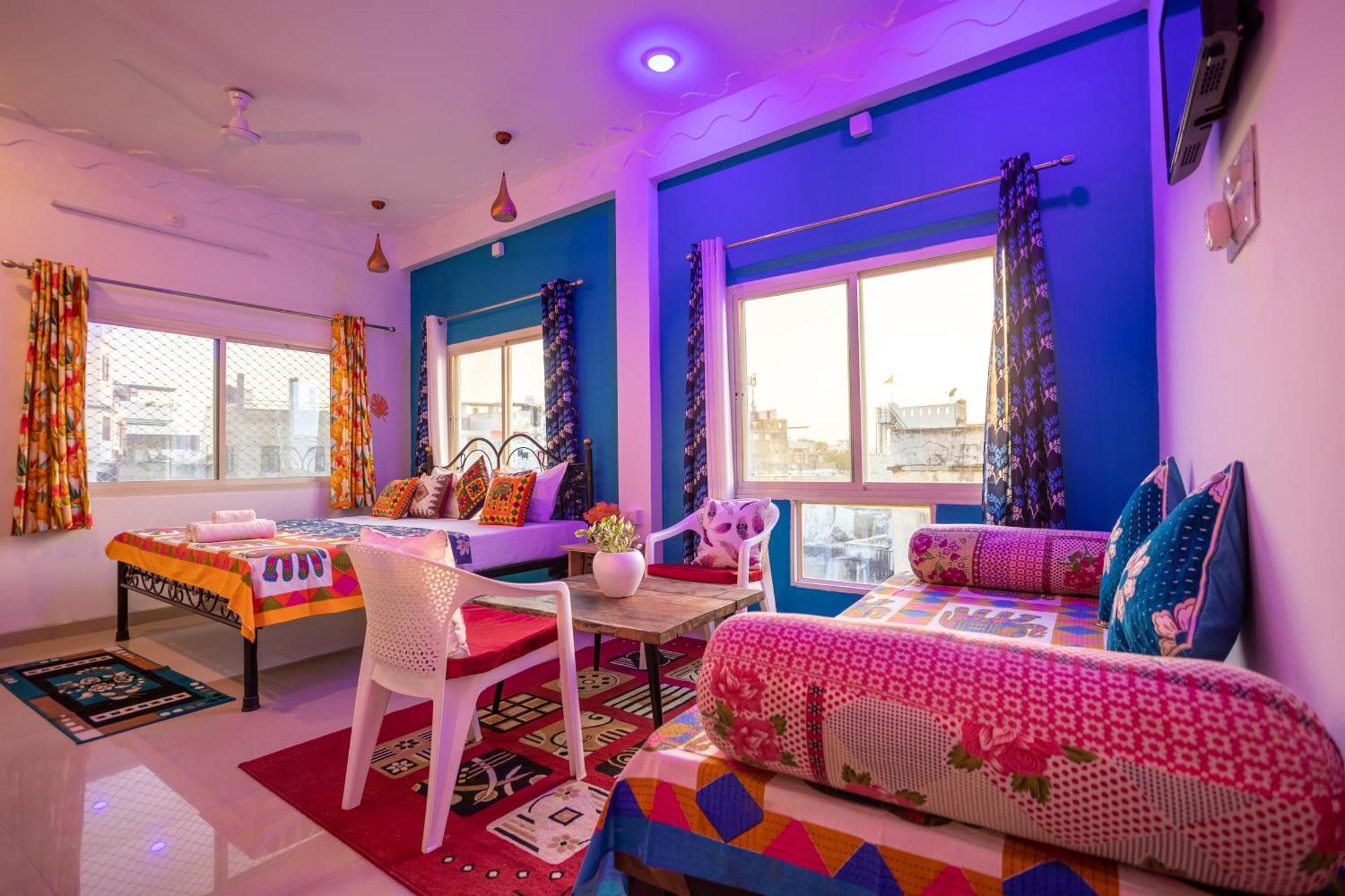 Krishna Stay Guest House 우다이푸르 외부 사진