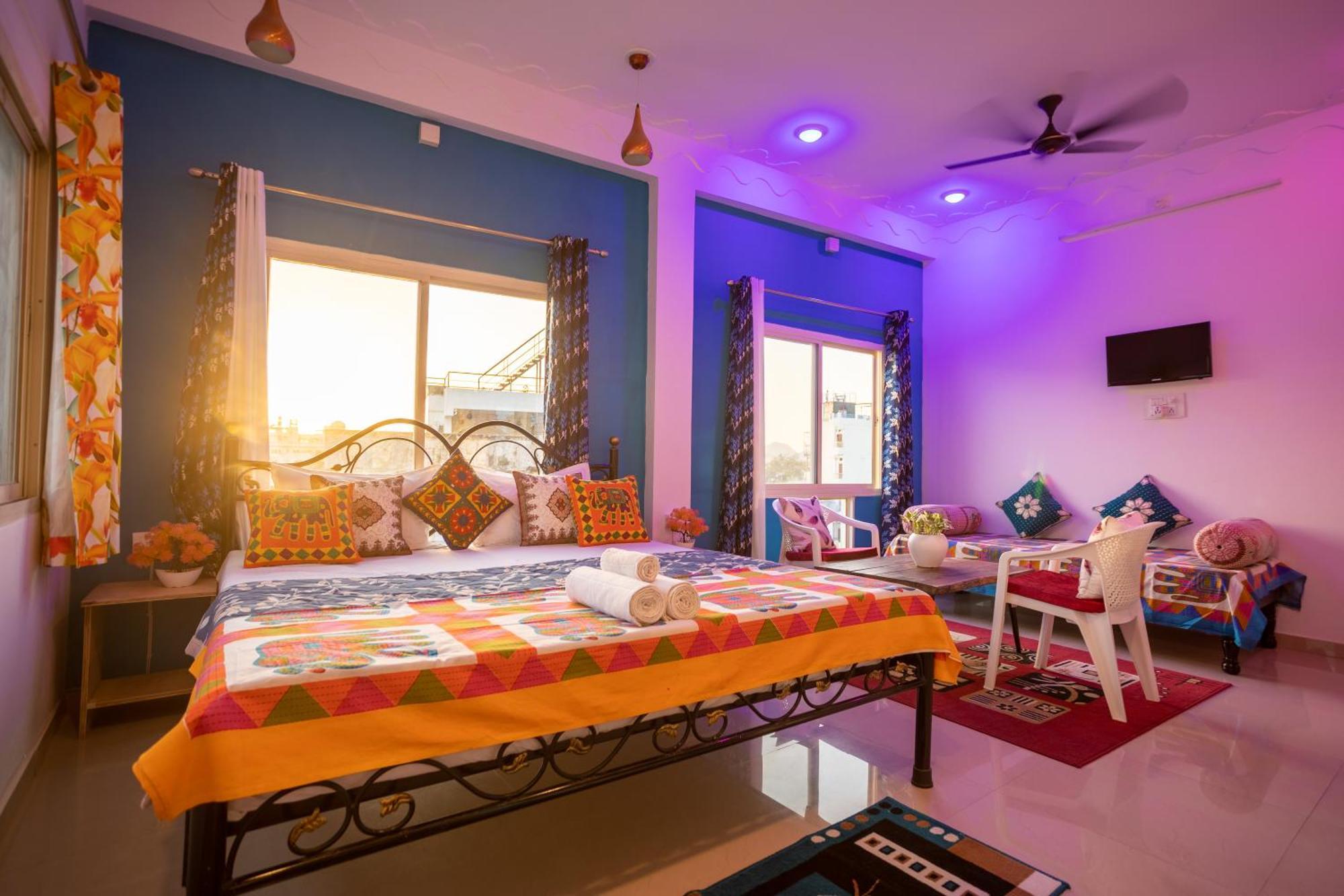 Krishna Stay Guest House 우다이푸르 외부 사진